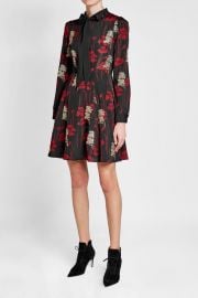 The Kooples Embroidered and Printed Dress at Stylebop